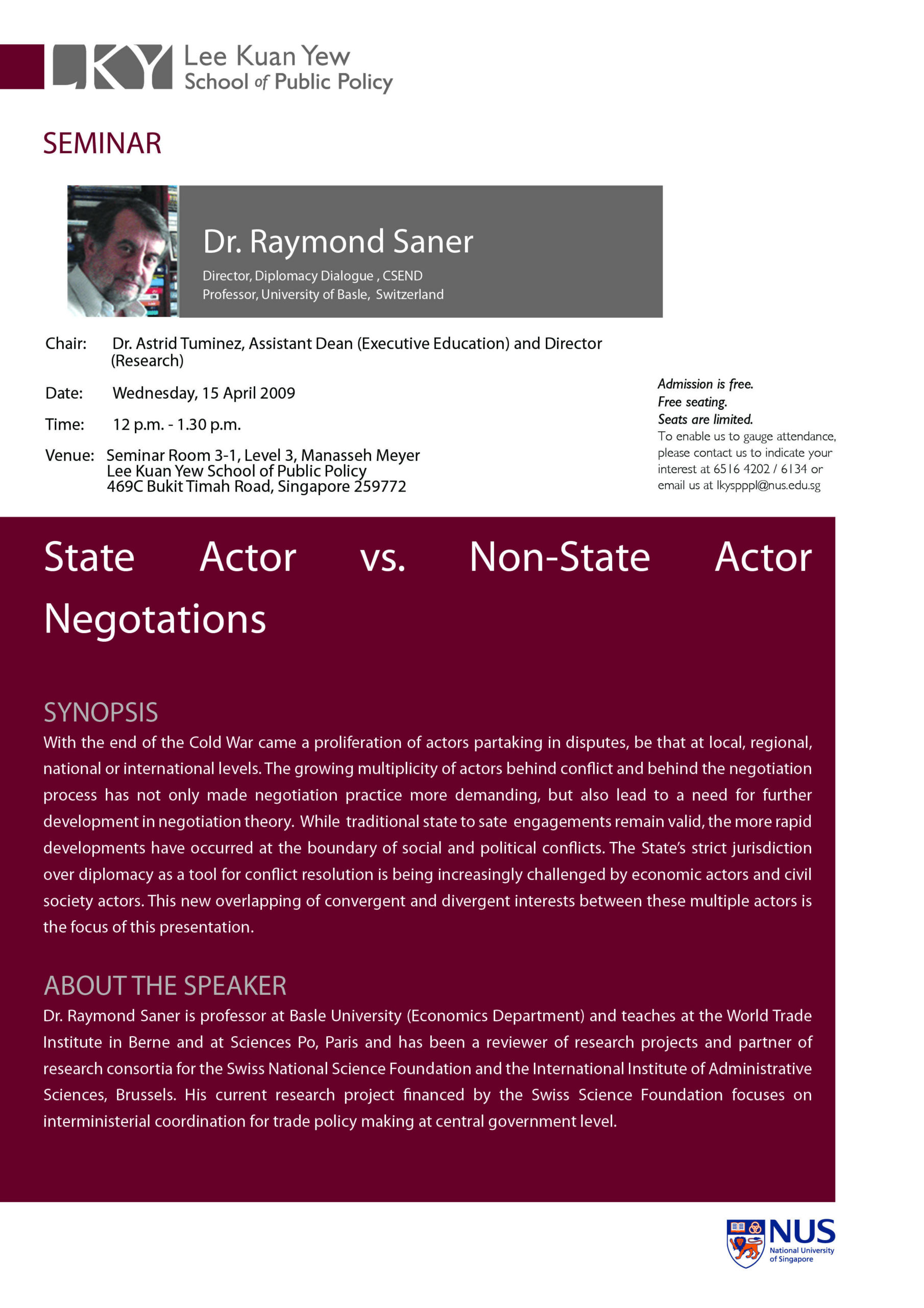 Negotiations Between State Actors And Non State Actors: Case Analyses From Different Parts Of The World
